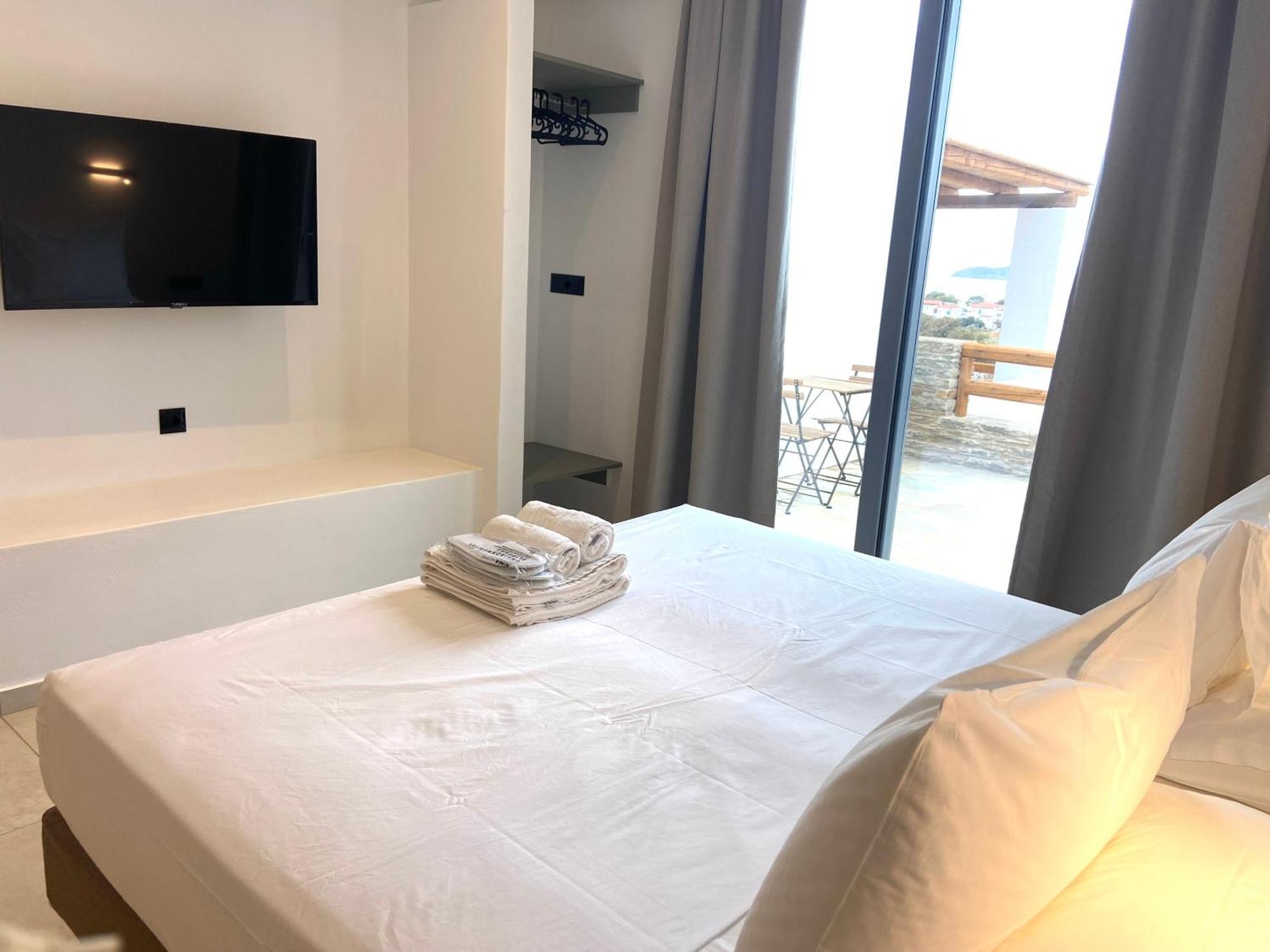 Spanos Apartments Agios Petros  Luaran gambar